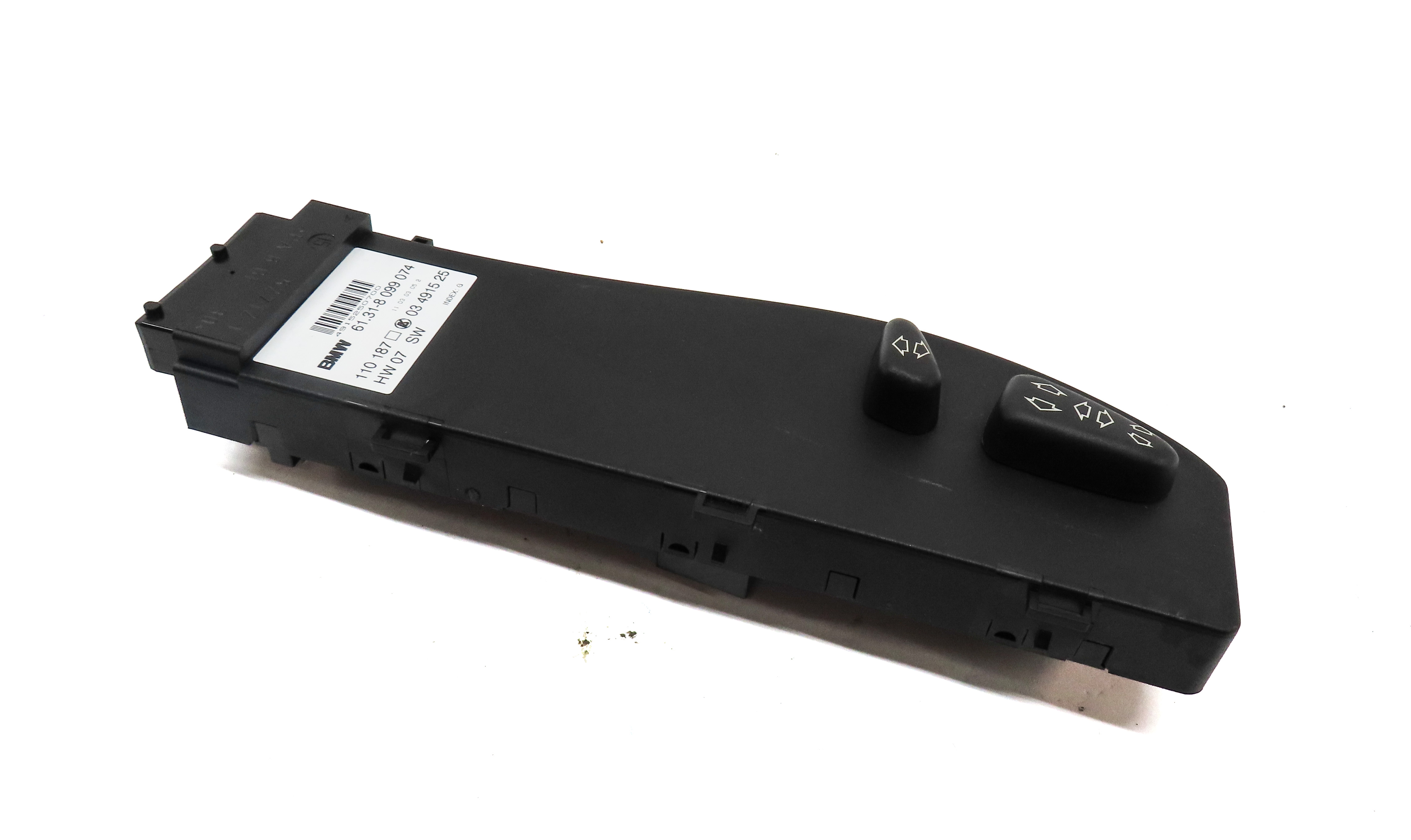 2003 BMW Z4 CONVERTIBLE (E85) FRONT RIGHT PASSENGER SEAT POSITION ADJUST SWITCH — exact item pictured